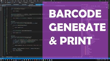 ASPNET CORE MVC | GENERATE BARCODE & PRINT