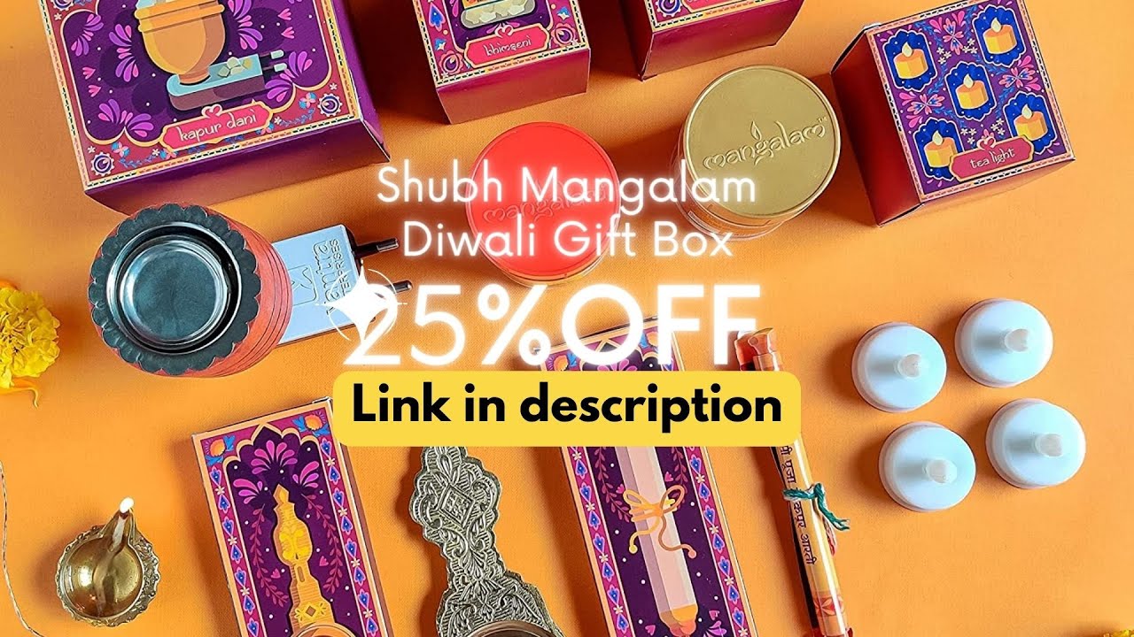 [OFFER] Shubh Mangalam Diwali Gift Box Best Diwali GIFT Tea Light