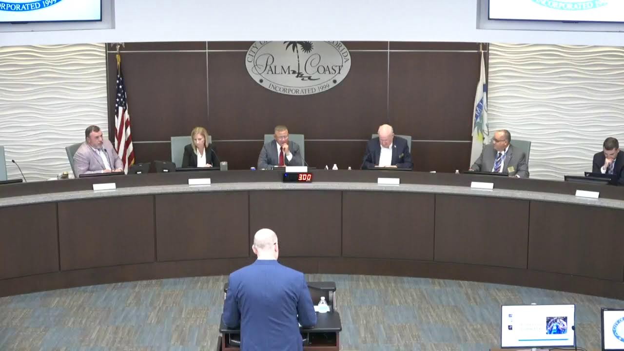 David Fraser Interview for Palm Coast City Manager - November 13, 2025