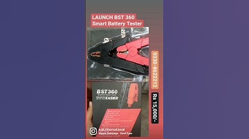 Launch Battery Tester BST 360. Can perform battery analysis of AGM, Dry Cell and Common Battery