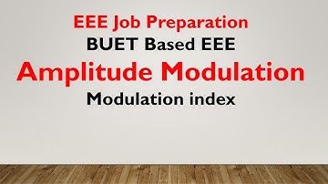 Lec_1 | Amplitude Modulation(AM)|Derivation of AM Equation, Power & Efficiency Calculation.