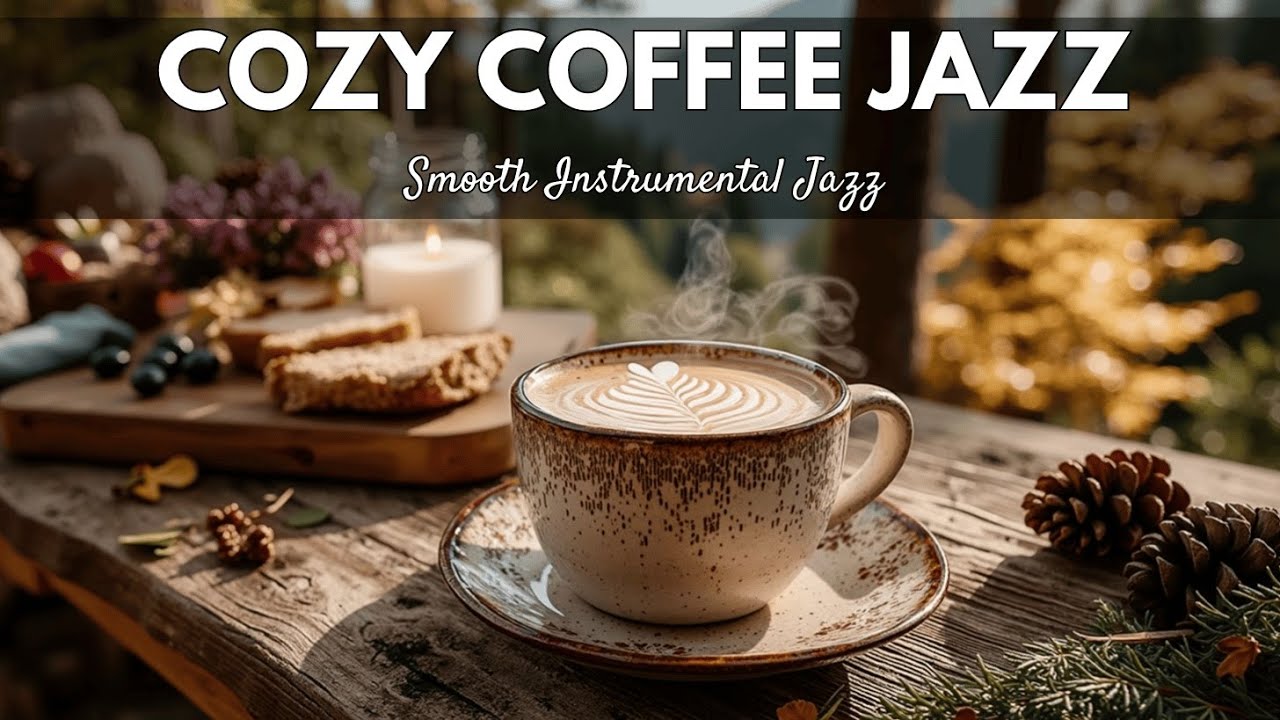 Cozy Coffee Jazz Vibes | Relaxing Smooth Jazz Playlist for Work & Study ...