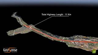 Corridor Mapping using eBee Plus and Pix4Dmapper Pro