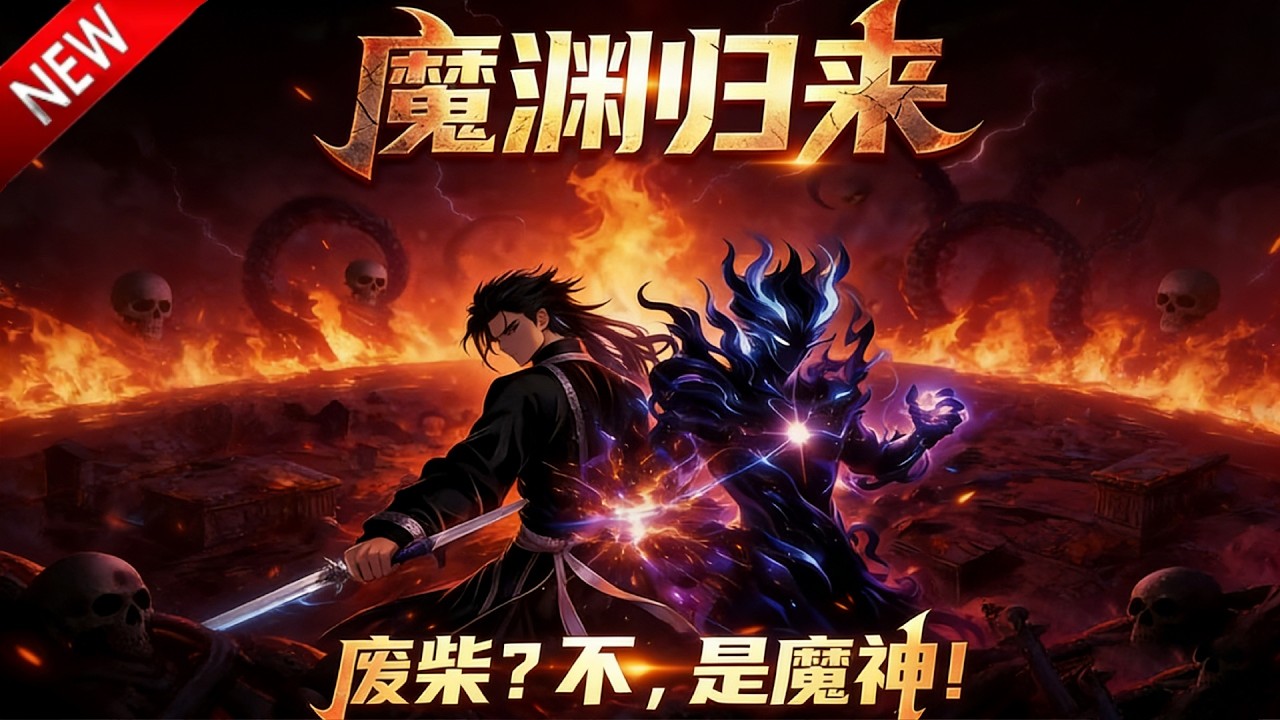 💥【新番上线】鸿蒙初开，宇宙本源凝灭世神棺镇万灵，诸神一战后，神棺失踪，威震诸天！《魔渊归来：废柴？不，是魔神！》全集 Multi SUB #热血 #漫剧 #动漫魔女