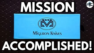 I KNEW They Could Do It! Miguron FINALLY Nails It!! - Knife Unboxing