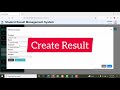 Student Result Management System Demo | Creative Coders | Pre-Defence| 2022