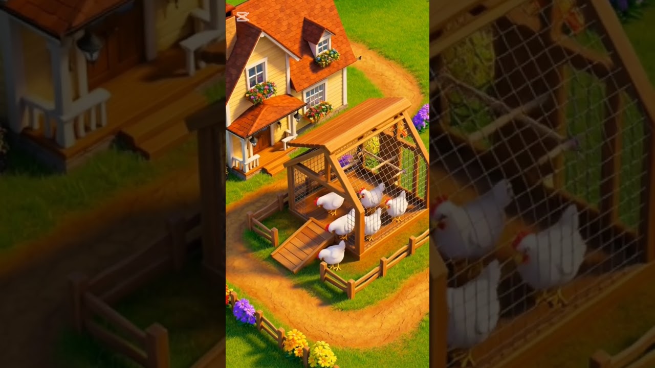 Building My Dream Farm in Hay Day 🌾 From House to Chicken Coop 🐔 