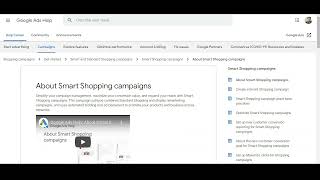 How to create and Monitor Smart Shopping Campaigns screenshot 1