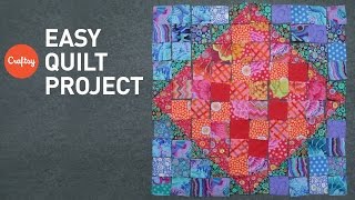 Easy Quilt Project: Simple Steps for Beautiful Results | Quilting Tutorial Want a quilt project that only LOOKS difficult to make? Expert quilter Angela Walters shares the tips and techniques you need to