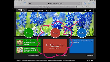 Pearson EnVision Student Access