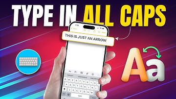 How To Type In All Caps On iPhone | Type in Capital Letters on iPhone