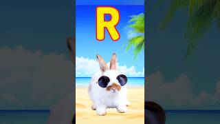 R For Rabbit 🐰#alphabet #alphabetshort #rabbit #abcd #shorts #youtubeshorts #kidseducation