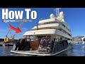 82 Metre SuperYacht (Pure) Docking in Italy - Full explanation