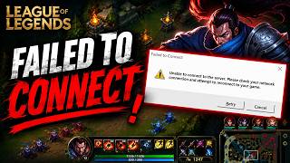 League of Legends Failed to Connect Error Fix (2026) | Unable To Connect To The Server