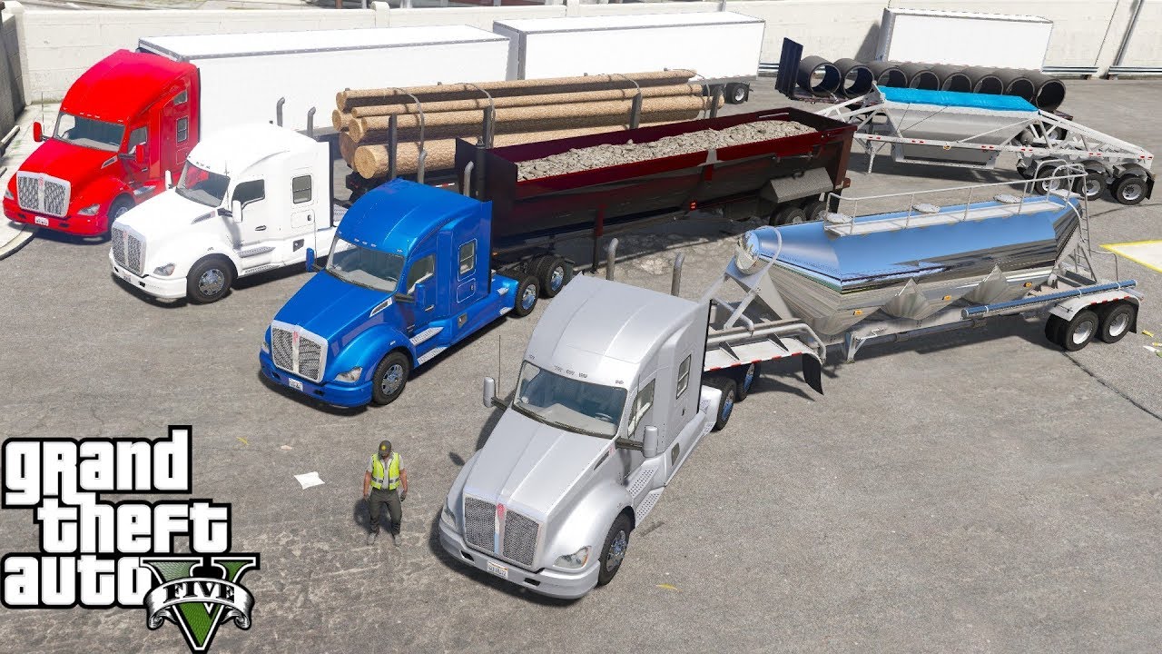 Gta 5 truck and trailers limfadesktop