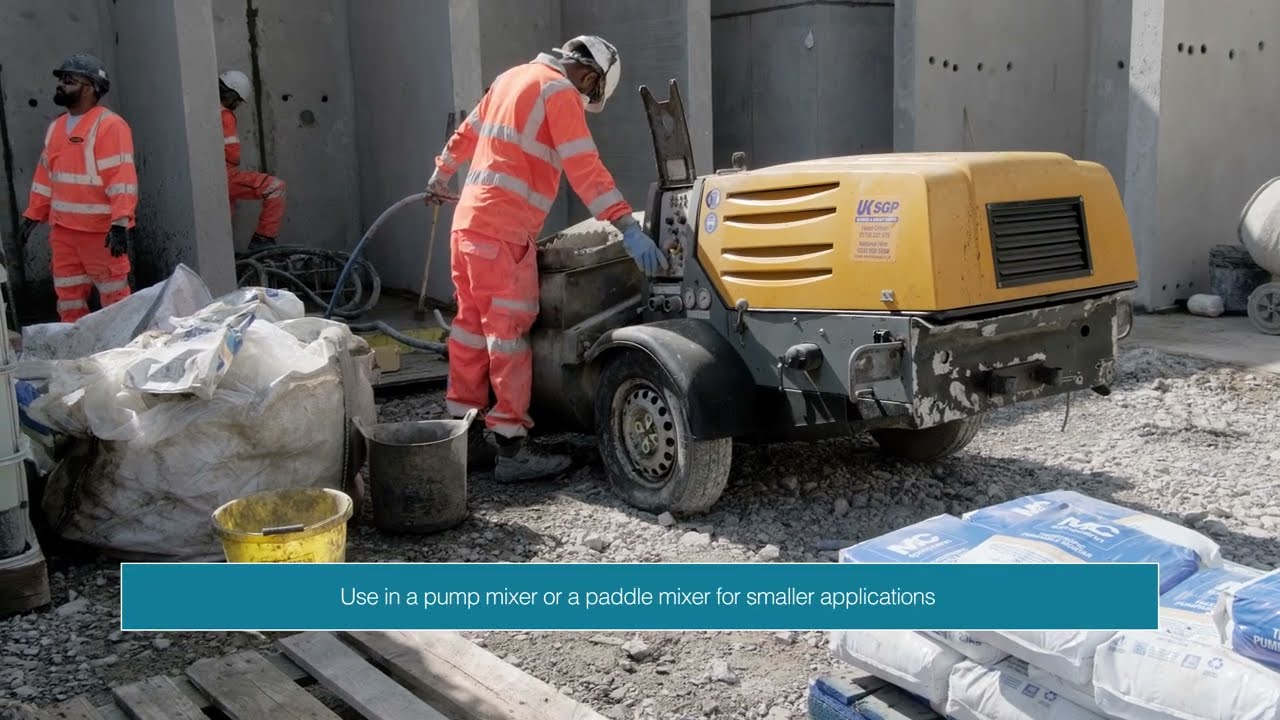 Installation Series - Bagged Products - Thixotropic Pumpable Mortar