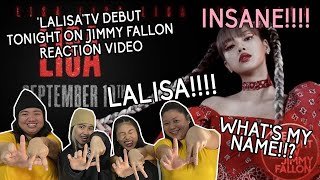 LISA: LALISA (TV Debut) | The Tonight Show Starring Jimmy Fallon Reaction Video | Pinkpunk TV