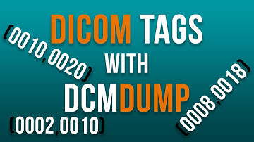 How to view DICOM Tags with DCMDUMP