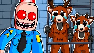 ¡Atrapados en la Prisión de SIREN CUP en Roblox!