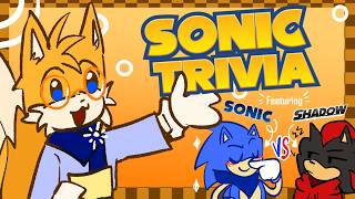SONIC TRIVIA | Who knows about Sonic best! Sonic VS Shadow