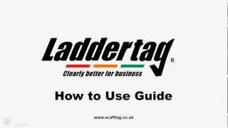 Scafftag How To Use Guide - Laddertag