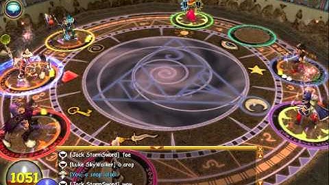 Wizard101 4v4- Storm Is Pretty PowerFul