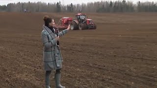 Посевная-2020 в Беларуси: весенне-полевые работы в разгаре. Панорама
