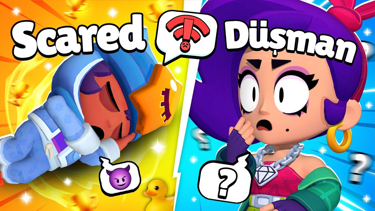 AFK TAKLİDİYLE MAÇI ÇEVİRMEYE ÇALIŞTIK! (vakvakiçerir) Brawl Stars