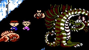Mother 1 (NES) - Vs Dragon