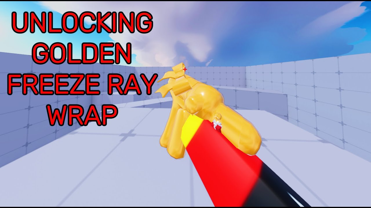 UNLOCKING THE GOLDEN WRAP FOR FREEZE RAY IN ROBLOX RIVALS - YouTube