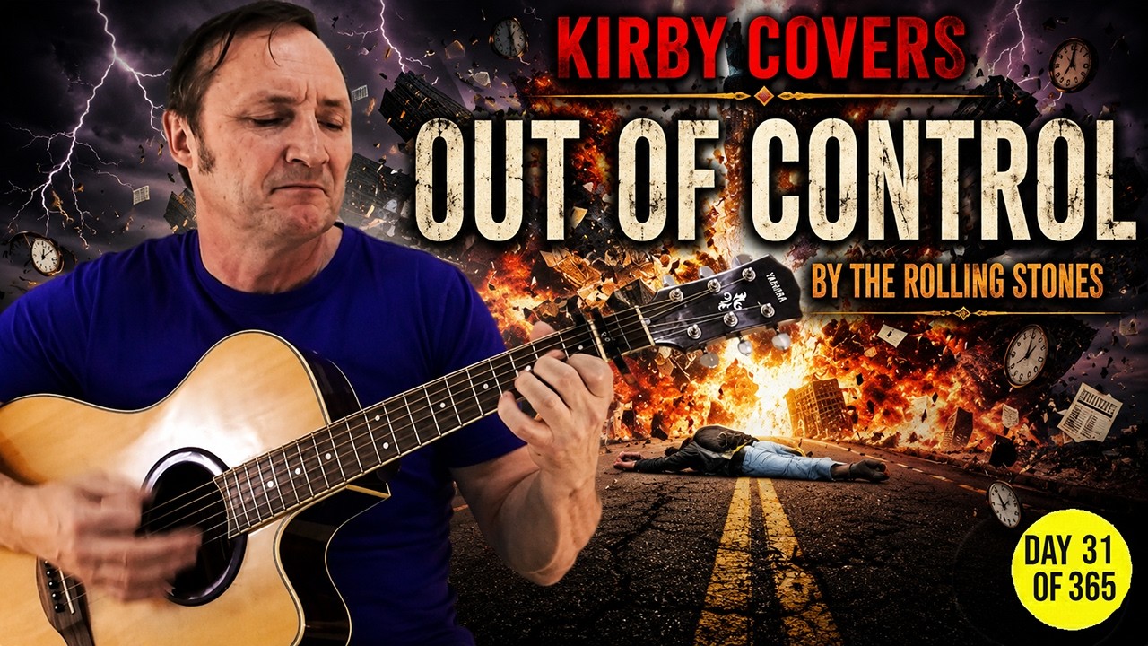 Out Of Control - The Rolling Stones | Acoustic Guitar Cover by 