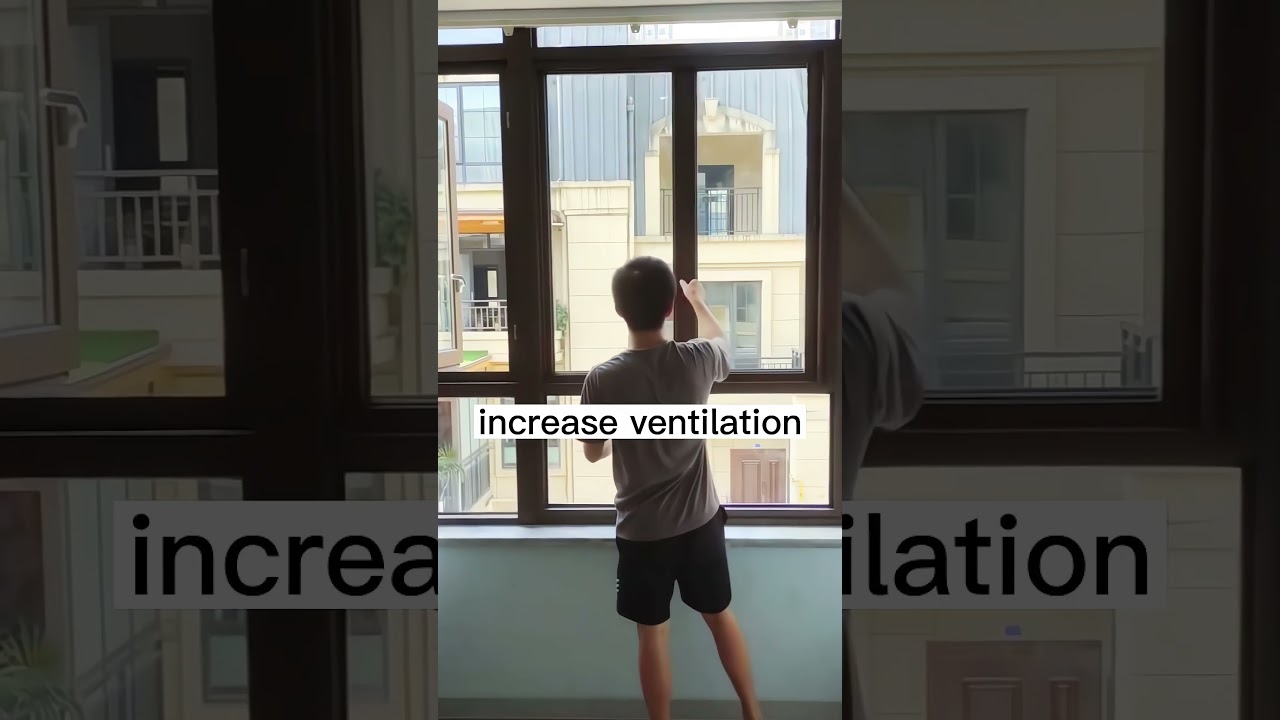 swing large fixed glass change to full open folding window