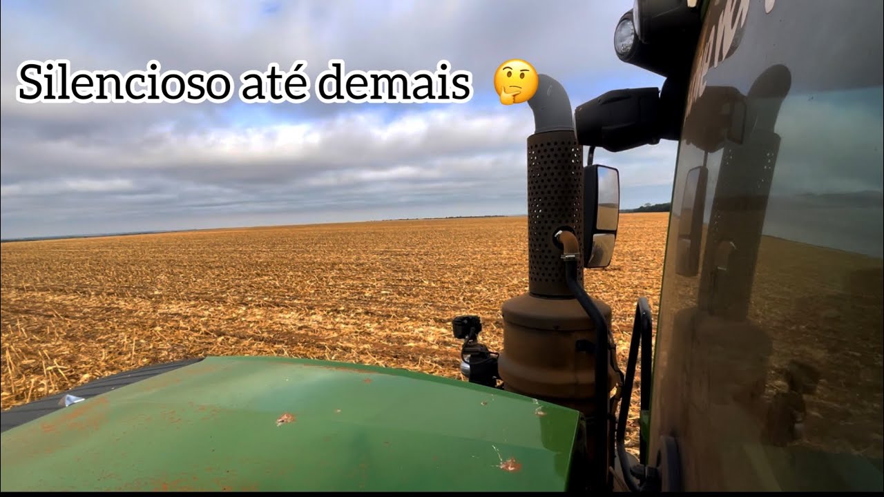 Ep 222 fendt 1050 no subsolador terrus 10 hastes , terra muito dura 30 cm de profundidade !