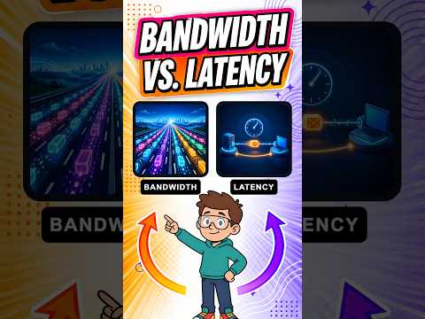 ✅ Bandwidth vs Latency Explained: Why Fast Internet Can Still Lag