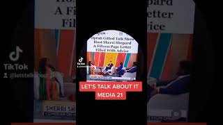 SHERRI SHEPHERD IS GETTING ADVICE FROM OPRAH WILL IT HELP? COMMENTS BELOW