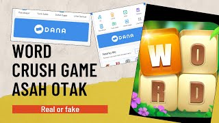 WORD CRUSH REAL OR FAKE ???|| GAME ASAH OTAK PENGHASIL SALDO DANA screenshot 4
