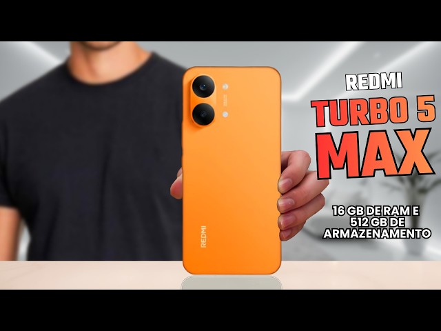 REDMI TURBO 5 MAX: ABSURD PERFORMANCE FOR GAMES, APPS, AND