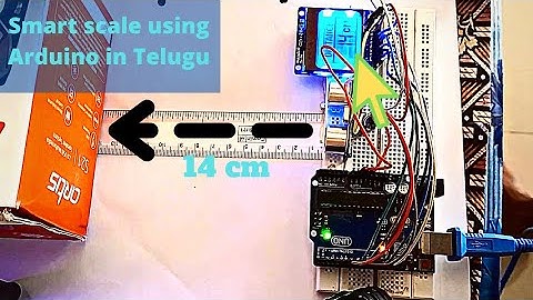 Arduino smart scale in Telugu |Arduino projects