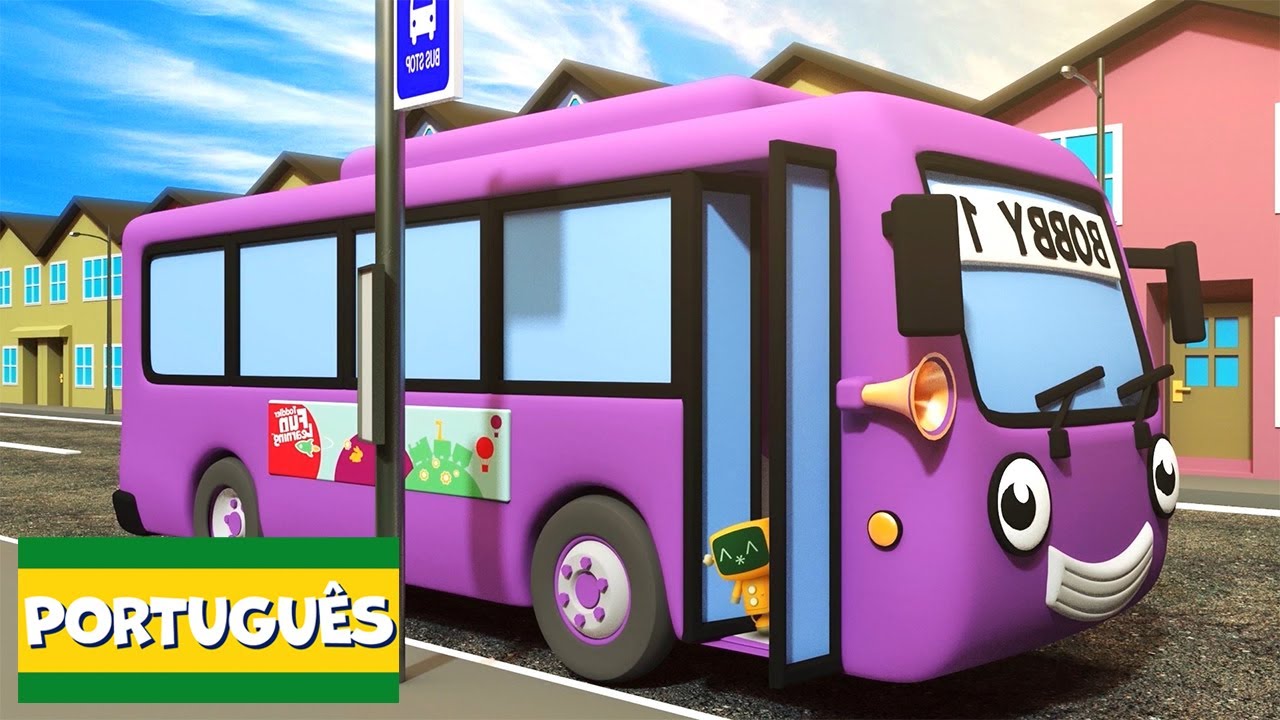 As rodas no ônibus | Garagem de Gecko | Carros infantis | Vídeos educativos