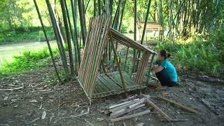 Thuong - 3 Days Bushcratf Shelter, Make A Relaxing Swing In The Forest, Free Life