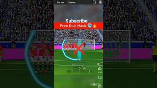 how to free kick in Efootball 😎#pes #efootball #efootballmobile #shorts #shortvideo