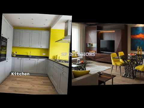 🏠 2 BHK Home Tour: Small Space, Big Style! Maximize & Craft Unique Living Solutions💡#spinteriors #yt