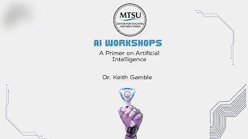 A Primer in Artificial Intelligence