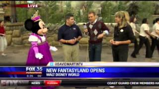Lou Mongello Discusses New Fantasyland In Walt Disney World On Fox 35 Orlando
