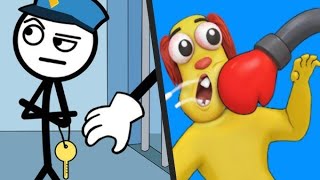 Thief Puzzle 🧠🔐 vs Annoying Uncle Punch 👊😂 | Full Gameplay Challenge | Beat Gaming 
