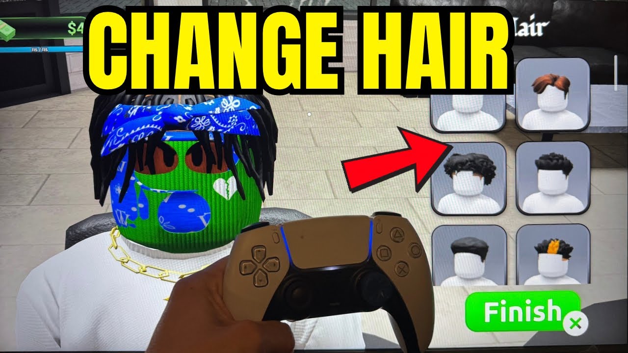 Roblox BlockSpin: How to Change Hair Style & Get Haircut Tutorial! (Easy Guide)
