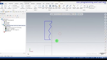 face roughing on lathe in #mastercamtutorial
