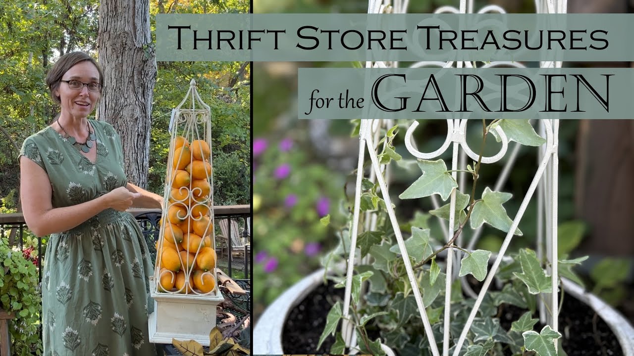 Сокровища для сада из комиссионного магазина