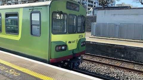 8300 Class DART Arriving At Dun Laoghaire