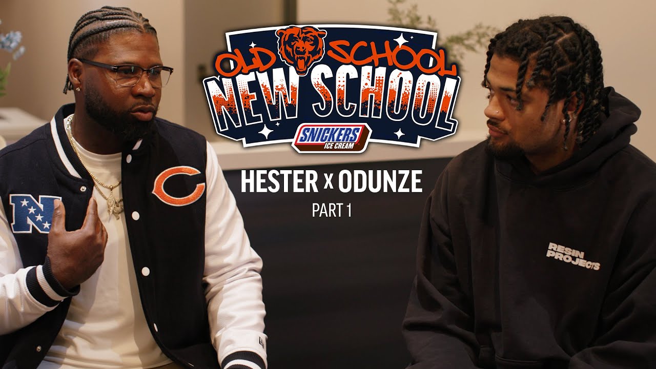 Old School, New School: Rome Odunze x Devin Hester, Part 1 | Chicago Bears Old School, New School: Rome Odunze x Devin Hester, Part 1 | Chicago Bears